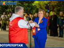 В Волжском открыли светящийся арт-объект к 80-летию Великой Победы