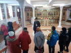 Необычная экскурсия прошла  в храме Патриарха Тихона в Волжском