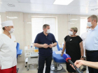 Губернатор проинспектировал результаты работ по созданию филиала областного центра крови в Волжском