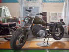 На байк-шоу в Севастополе Хирург представил волжский мотоцикл