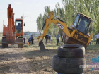 Появились первые фото "Битвы экскаваторов" в Волжском