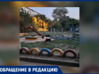 «Стая собак прижилась на детской площадке», - волжанка возмущена