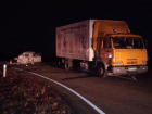 Мужчина скончался после столкновения с грузовиком на трассе в Волгоградской области