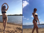 Сексуальные красотки открыли пляжный сезон в Волжском