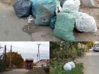 После публикации на сайте «Блокнот Волжский» в поселке Рабочий вывезли кучу накопившегося мусора