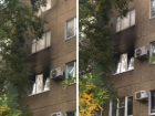 Квартира на 3 этаже выгорела в доме на Молодежной в Волжском
