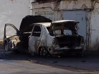Сгорела дотла: в Волжском вспыхнула машина