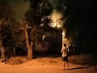 Полыхающий вытрезвитель в Волжском попал на видео