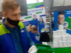 Скандал в магазине из-за отсутствия маски у покупателя в Волжском попал на видео