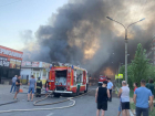 Взрывы, «скорые» и пожарные: все, что известно о пожаре на рынке в Волжском