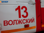В Волжском загорелась крыша «заброшки»