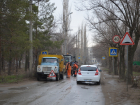 В Волжском залатали улицу Советскую
