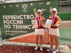 Волжская теннисистка Дарина Масаутова дважды поднималась на пьедестал почёта на чемпионате России
