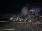 2 человека сгорели заживо в ДТП на трассе в Волгоградской области