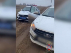 Пьяного угонщика авто задержали под Волжским: видео