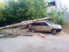 Сильная буря "унесла жизни" машин в Волжском