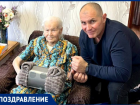 Ветеран ВОВ, Почетный гражданин Волжского Августина Афанасьевна Пересада отметила 100-летний юбилей