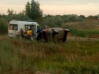 Пьяный водитель за рулем Volvo перевернулся под Волжским