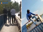 Подростки-спортсмены спасли от прыжка с моста мужчину в Волжском: видео