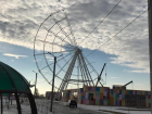 Город на ладони: в парке "Волжский" идет монтаж нового аттракциона