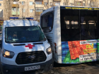 Тройное ДТП с участием «скорой», легковой и автобуса произошло в Волжском