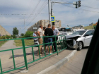 Иномарка вылетела на пешеходный переход: серьезное ДТП в Волжском