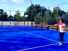 В Волжском состоялось открытие площадок для игры в «падл-теннис»: видео