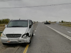 В Волгоградской области «Лада» протаранила Mercedes-Benz