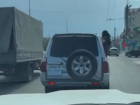 Волгоградка выпала из окна машины в Дагестане: видео