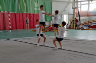 Занятия акробатикой для детей и взрослых в СК «Адреналин» - 