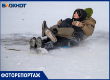 Смех, ватрушки и снег за шиворотом: как Волжский проводит идеальные зимние выходные на снежной горке 