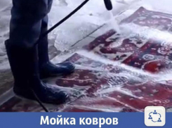 Волжанам предлагают недорогую мойку ковров