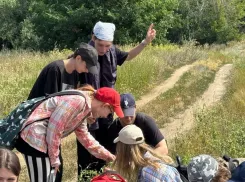 Студенты прошли полевую практику под Волжским