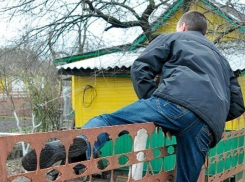 В Волжском дачный вор ухитрился стащить холодильник, телевизор и микроволновку