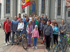В Волжском прошел православный велопробег (0+)