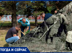 Волжский сохраняет традиции субботников с 1950-х годов