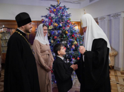 Патриарх Московский и всея Руси встретился с 11-летним Лукой из Волжского. Видео