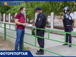 В Волжском оцепили школу №2: фоторепортаж с места учений