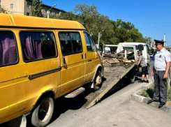 В Волжском маршрутки увозят на штрафстоянки