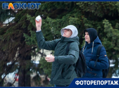 Мартовский снегопад заставил волжан перепрыгивать лужи