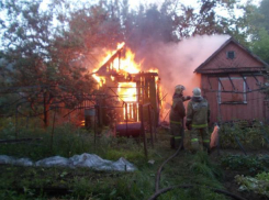 Три дачных дома горели разом 