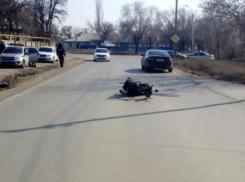Волжский мотоциклист попал в больницу в результате ДТП