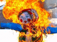 Волжане прощаются с Масленицей под контролем МЧС