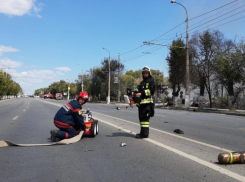 Тринадцать человек пострадали при взрыве на заправке в Волгограде
