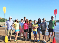 Волжане очистили Ахтубу от мусора