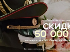 Акция для участников СВО – 50 000 ₽ на квартиры в ЖК «Парковый»