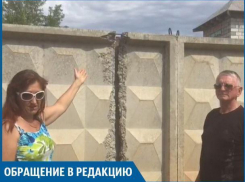 Наш участок замурован бетонным забором,- жертвы ТСН «Лазурная дружина» из Киляковки