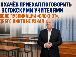Лихачёв приехал поговорить с волжскими учителями после публикации «Блокнот», где его никто не узнал
