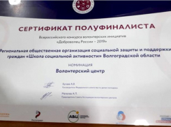 Волжане представят город на конкурсе «Доброволец России-2019»