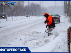 Последствия циклона «Ольга» снял фотокорреспондент «Блокнот Волжский» в городе